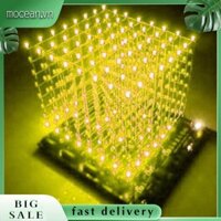 [Mocean.vn] 3D8 8x8x8 3MM 3 D Squared DIY Kit LED Cube PCB Board 4.5-5.5 V dành cho trẻ em học tập