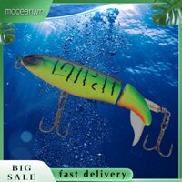 [Mocean.vn] 5 Mồi Câu Cá Whopper Popper Mồi Nhân Tạo Có Đuôi Xoay Crankbait