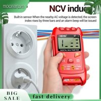 [Mocean.vn] Máy kiểm tra vạn năng Mini kỹ thuật số Đồng hồ đo dòng điện điện áp AC / DC với NCV Auto Rang