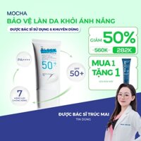 [MOCHA] Kem Chống Nắng Kiềm Dầu 16H, Nâng Tone Mỏng Nhẹ, Mocha Derma SPF 50+
