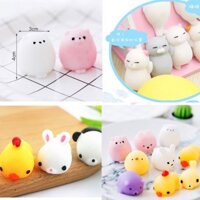 Mochi, Squishy thú dẻo dễ thương, combo 100 con, hàng nhập y hình 100%  shop bansigudetama