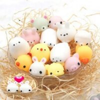 Mochi, Squishy thú dẻo dễ thương, combo 100 con, hàng nhập y hình 100% -fl7xw6 shop dochoigiare188