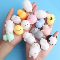 Mochi, Squishy thú dẻo dễ thương, combo 30 con không trùng, hàng nhập y hình 100%