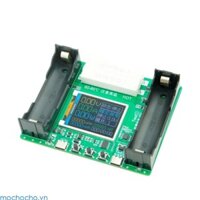 Mocho 18650 Máy kiểm tra dung lượng pin Lithium maH-mwH Đo xả kỹ thuật số Tải điện tử Kiểm tra dung lượng thực