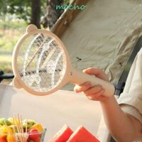 Mocho Mini Electric Mosquito Swatter, Pin 225mAh Nhẹ Ruồi Côn Trùng Muỗi Swatter, Thiết Thực Sạc Mạnh Mẽ Với Đèn LED Zapper Swatter Ký Túc Xá