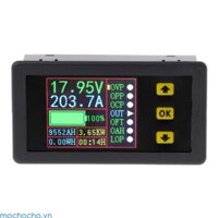 Mochocho 0-90V 20A Vôn kế Ampe kế Dòng điện Ampe Công suất Watt Công suất cho Đồng hồ đo thời gian