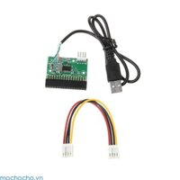 Mochocho 1 44MB 3 5 Bộ Chuyển Đổi Cáp USB Sang 34Pin Floppy Drive Connector U Disk Sang Floppy D