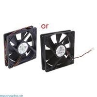Mochocho 12cm Vòng Bi CPU Quạt Làm Mát 12V 0 8A 120mm 12025 Cho DC Brushles Quạt Làm Mát 4Pins 4400RPM Không Khí Lớn Volumn Q