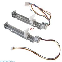 Mochocho Cho DC 4-9V Drive Stepper Motor Vít Có Đai Ốc Thanh Trượt 2 Pha 4 Dây Cho E
