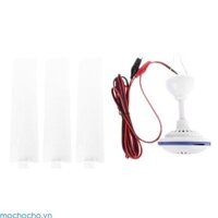 Mochocho Quạt Trần Đi Bộ Đường Dài Thịt Nướng 12V 24V Móc Treo Quạt Dã Ngoại Ngoài Trời Cắm Trại Cung Cấp