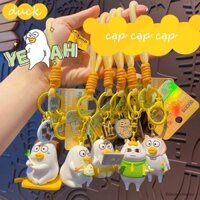 Móc Khóa Vịt Công Nhân Duckyo Friends Dễ Thương Làm Móc Khóa, Móc Treo Túi Balo, Quà Tặng-THE TOYLAB