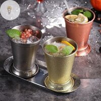 Mod 350ml Bạc Hà Julep Cốc Inox Cocktail Cốc Hỗn Hợp Đồ Uống Cốc Martini Mojito Uống Thanh Tiệc Bia Cốc Julep Bar Ly Rượu VN