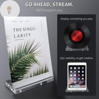 Mod Acrylic Lưu Trữ Chân Đế Để Bàn Thực Tế Cho Album Tài Liệu Sách Di Chuyển Bộ Sưu Tập Giá Sách VN