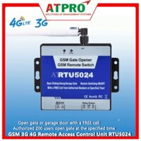 MODBUS RTU5024-BỘ MỞ CỔNG GSM 3G 4G (1 Relay, QUAY SỐ MỞ CỔNG)