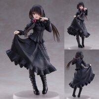 Model DATE A LIVE Tokisaki Kurumi (Váy đen Ver.) Tư thế đứng 18cm Hình mô hình bàn làm việc Đồ chơi trang trí