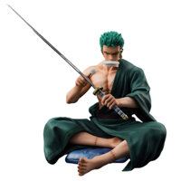 Model Play Bear MegaHouse MH POP One Piece Roronoa Zoro Figure Reprint