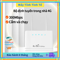 Modem WiFi 4G LTE Không Dây Tốc Độ 300Mbps Cổng LAN Kết Nối 32 Thiết Bị, Lắp Được Nhiều Loại SIM