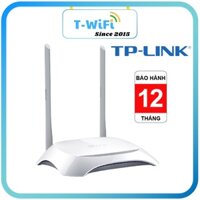 Modem wifi router bộ phát tp link 2 râu  300Mbps chính hãng - HT PHONE