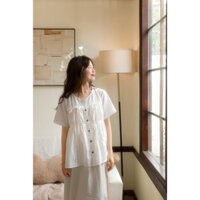 Moden - áo baby doll 2 nơ Ginny