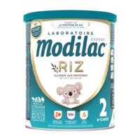 Modilac Expert Riz 2 800g – Sữa dành cho trẻ 6 – 12 tháng tuổi dị ứng đạm bò, không dung nạp lactose