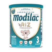 Modilac Expert Riz 3 800g – Sữa dành cho trẻ 1 – 3 tuổi dị ứng đạm bò, không dung nạp lactose
