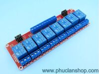 Module 8 Relay Kích H/L 5VDC