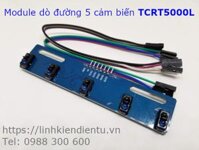 Module cảm biến hồng ngoại dò đường, 5 cảm biến TCRT5000L
