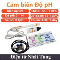 MODULE CẢM BIẾN PH E-201C, ĐO ĐỘ PH CỦA NƯỚC