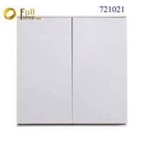 Module Công tắc đôi, một chiều 16A/250V Lắp đế âm vuông chuẩn Simon - Tây Ban Nha E6 721021