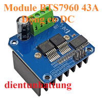 MODULE ĐIỀU KHIỂN BTS7960 43A, DRIVER ĐỘNG CƠ DC