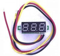 Module đo điện áp DC 0-100V mini 0.28inch (Màu đỏ)
