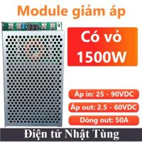 Module giảm áp DC-DC 1500W 50A có vỏ, Mạch hạ áp 2.5 – 60VDC