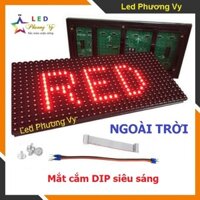 Module Led P10 màu đỏ ngoài trời (Out door) mắt DIP siêu sáng - Hàng chất lượng cao