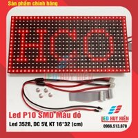 Module led P10 smd màu đỏ ( Led P10 smd màu đỏ) đủ phụ kiện