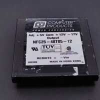 Module nguồn đôi cách ly DC-DC out +/-12V, 5V, in 48V (36-72V) tháo máy