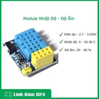 Module Nhiệt Độ - Độ Ẩm DHT11 ESP8266-01s (K4E8-1)