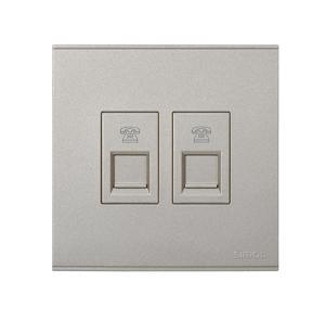 Module ổ cắm điện thoại đôi Simon 725224
