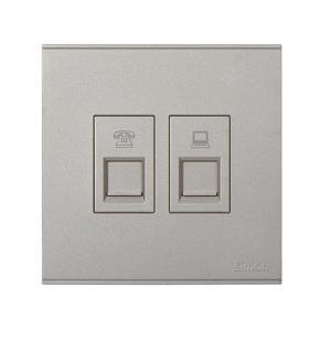 Module ổ cắm điện thoại và dữ liệu Cat.5e Simon 725229