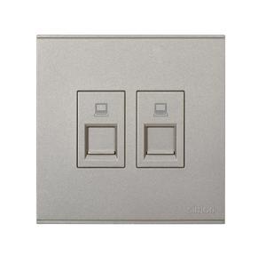 Module ổ cắm dữ liệu đôi Cat.5e Simon 725228