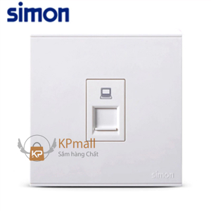 Module ổ cắm dữ liệu đơn Cat.6e Simon 725618