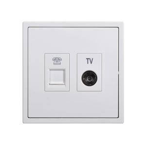 Module ổ cắm tivi và điện thoại Simon 705301