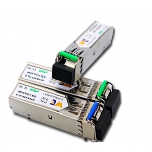 Module quang 10G SFP+ SMF 1270/1330NM LC 20KM with DDM Wintop YT-SFP+-BU-20LD