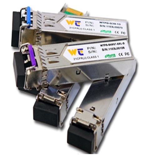 Module quang SFP SF (WDM) SFP LC 1 sợi quang Wintop YTPS-G53-20LD