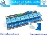 Module Relay 8 Kênh Điều Khiển Mức Thấp 5V10A RL8-5V10A