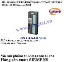 Biến tần Siemens 6SL3244-0BB12-1PA1
