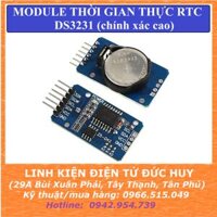 MODULE THỜI GIAN THỰC RTC DS3231, ĐỘ CHÍNH XÁC CAO, CÓ KÈM PIN CR2032