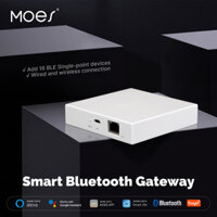 Moes Tuya Bluetooth Gateway Smart Hub Bridge Hỗ trợ Sigmesh Beaconmesh Ứng dụng có dây không dây Điều khiển từ xa Hoạt động với Alexa Google