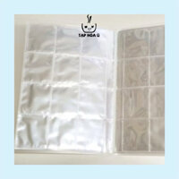 MOEUM BINDER CARD MINI A5, SỔ ĐỰNG CARD, STICKER, PHỤ KIỆN NAIL, ẢNH THẺ 4 Ô, 12 Ô