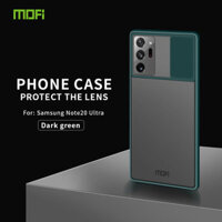 MOFI Anti-Hacker Peeping Slide Lens Cover Shockproof Anti-scratch Translucent Matte Silicone Protective Case for Samsung
