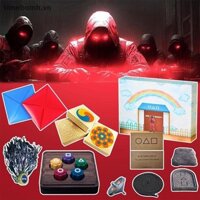 Mới # 1 Bộ Xu Hướng Mới Truyền Hình Hàn Quốc Đá Bắt Đồ Chơi Vuông Vòng Tròn Tam Giác In Trò Chơi Đảng Gong-gi Game Calamari Bộ Trò Chơi.